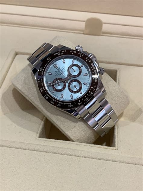 ralutazione rolex daytona|rolex ice blue dial.